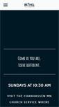 Mobile Screenshot of bethelfellowshipchurch.org